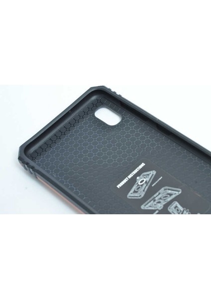- Samsung Galaxy A10 - Kılıf Yüzüklü Zırh Tank Vega Kapak - Siyah