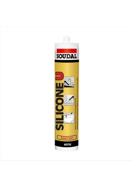 Silikon 280 gr Şeffaf ( 2 Adet )