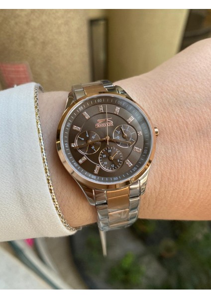 SL.09.2151.4.03 Quartz Çelik Rose Gold/gri 35 mm Kadın Kol Saati
