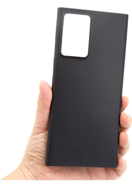 Samsung Galaxy Note 20 Ultra Kılıf 1.kalite Mat Ultra Ince Pp Silikon - Füme indirimleri