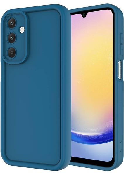 Samsung Galaxy A25 Kılıf Kamera Korumalı Ananas Kapak - Mürdüm