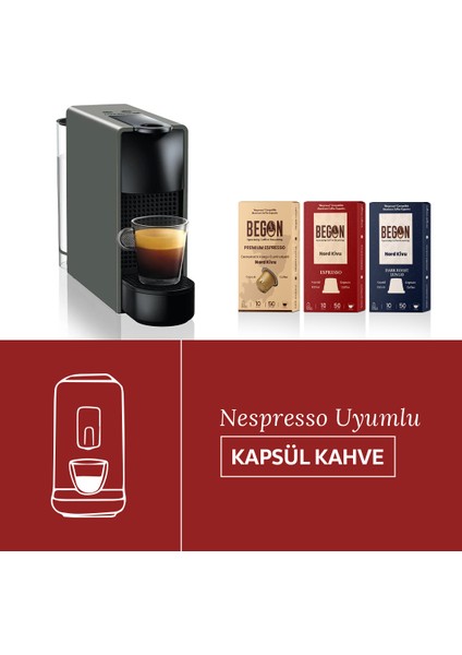 Nord Kivu Nespresso Uyumlu Alüminyum Kapsül Kahve Tanışma Paketi - 30 Adet