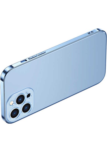 - Apple iPhone 13 Pro Max - Kılıf Kamera Korumalı Sert Bobo Kapak - Gold