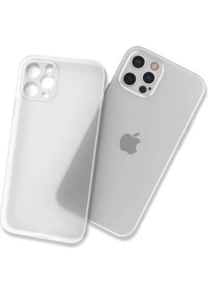 - Apple iPhone 14 Pro Max - Kılıf 1.Kalite Mat Ultra İnce PP Silikon - Beyaz - T26193
