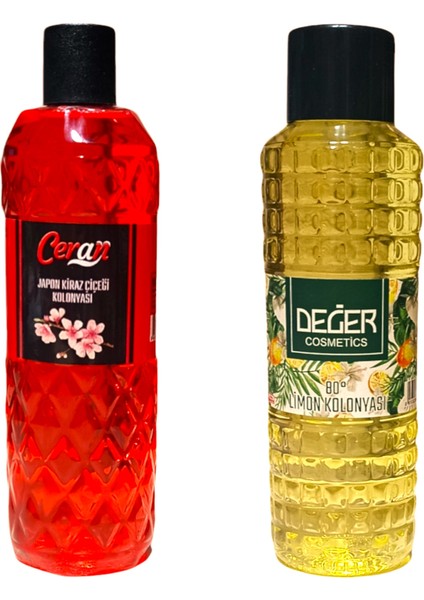 Japon Kiraz Çiçeği + Değer Limon Kolonyası