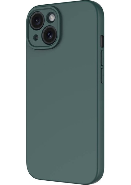 - Apple iPhone 15 Plus - Kılıf İçi Kadife Koruyucu Mara Lansman Kapak - Lila