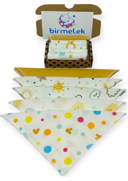 Bir Melek Çift Katlı Müslin Ağız Bezi