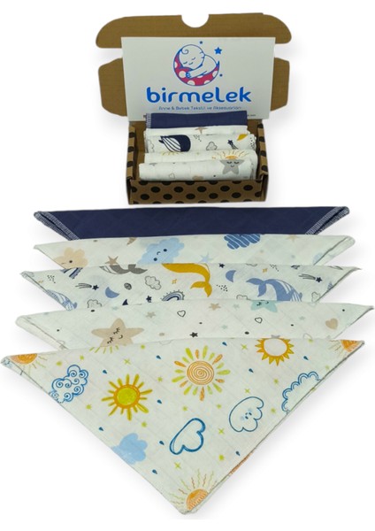 Bir Melek Çift Katlı Müslin Ağız Bezi