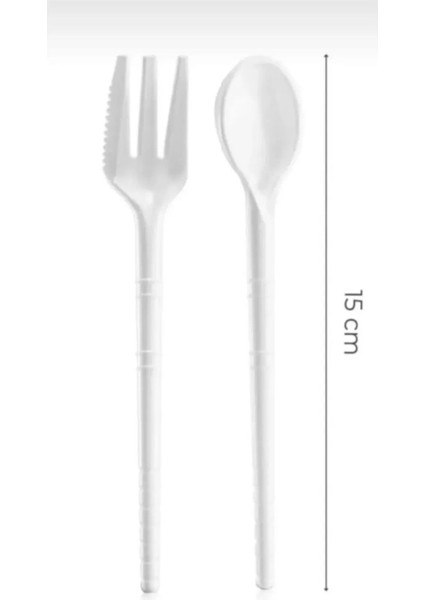 3 Katlı Taşınabilir Yemek Kabı Çatal Kaşıklı Gri indirimleri