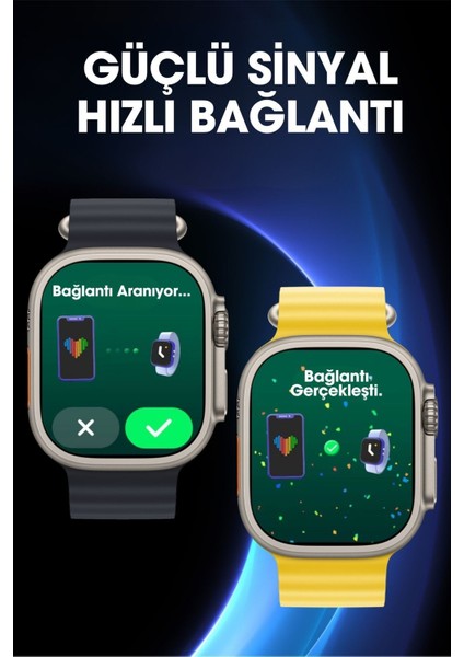 Wearfit Pro Ultra 8 Pro Akıllı Saat 49MM Tft Ekran Akıllı Kol Saati