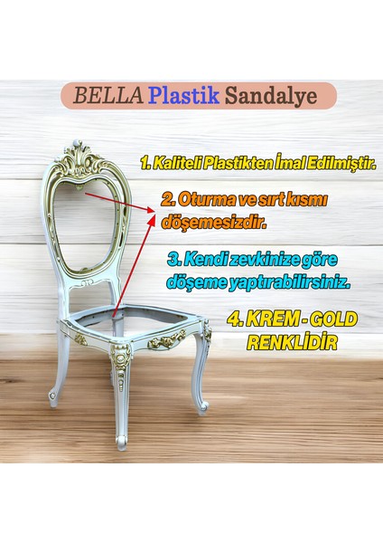 Begonya Sert Plastik Ahşap Koltuk Bahçe Balkon Mutfak Yemek Masası Sandalyesi modelleri
