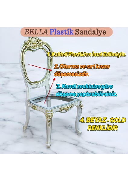 Begonya Sert Plastik Ahşap Koltuk Bahçe Balkon Mutfak Yemek Masası Sandalyesi modelleri