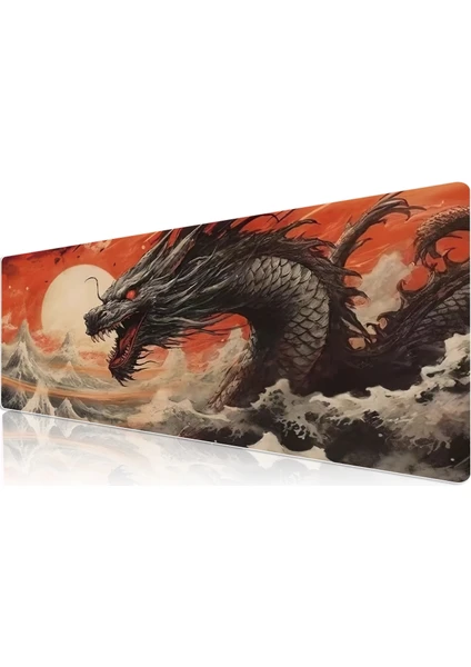 Klassegear Pro 90X40 cm Xxl Gaming Oyuncu Mouse Pad Mousepad Drake Dawn