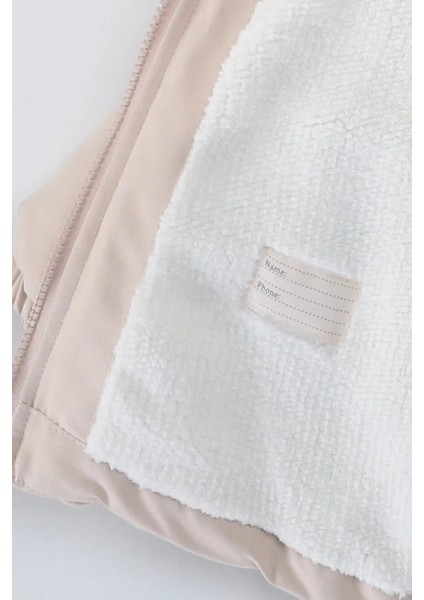 Yeni Sezon Içi Kürklü Cepli Kapüşonu Varaklı Kaşkolu Ponponlu Kışlık Çocuk Kaban-Mont modelleri