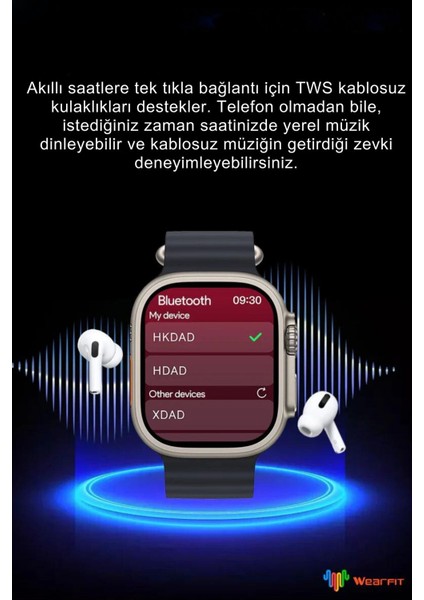 HK10 Ultra 3 Akıllı Saat 49 mm Akıllı Kol Saat indirimleri