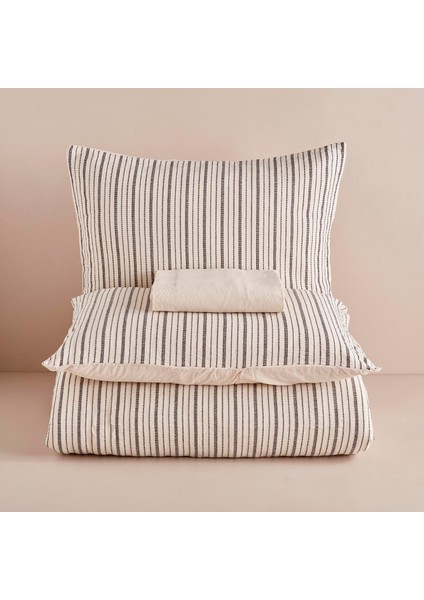 %100 Pamuk Sevilla King Size Nevresim Takımı Antrasit (240x220 cm) fırsatları