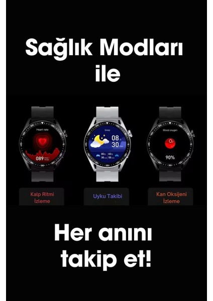 Howear Gt3 Pro Amoled Ekran 1.55 Inç 39MM Akıllı Saat