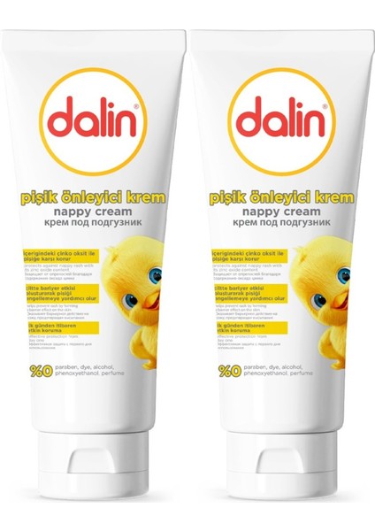 Pişik Öneliyici Krem/pişik Kremi 100ML (Bebekler Için) (2 Li Set)
