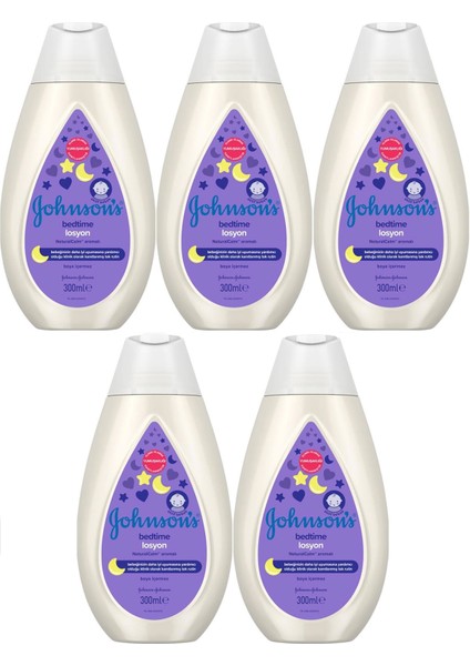 Baby Bedtime Bebek Losyon 300ML (5 Li Set)