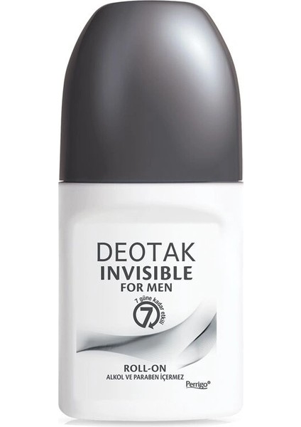 Roll-On 35 ml Invisible Erkek x 2 adet