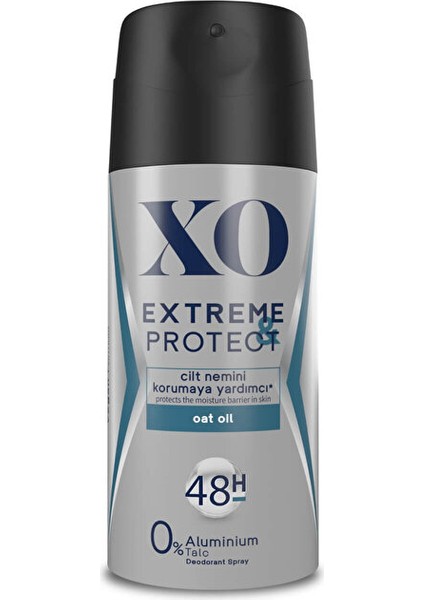 Deodorant 150 ml Erkek Extreme - Sensitive - Insivible - Clear & Protect 4'lü Set