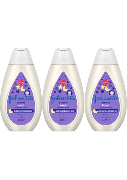 Baby Bedtime Bebek Losyon 300ML (3 Lü Set)