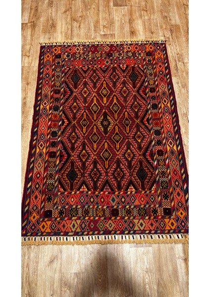 Türkmen Rug El Dokuma Afgan Kilim