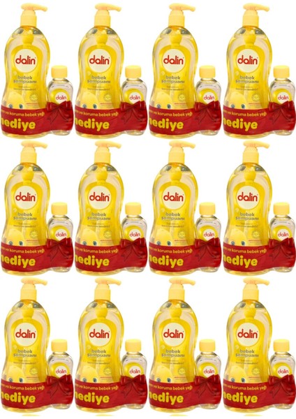 Bebek Şampuanı Klasik 700ML Pompalı + Bebek Yağı 100ML (Nem Koruma) (12 Li Set)
