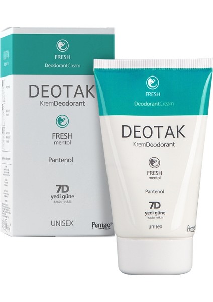 Krem Deodorant 35 ml Fresh Mentol x 2 adet