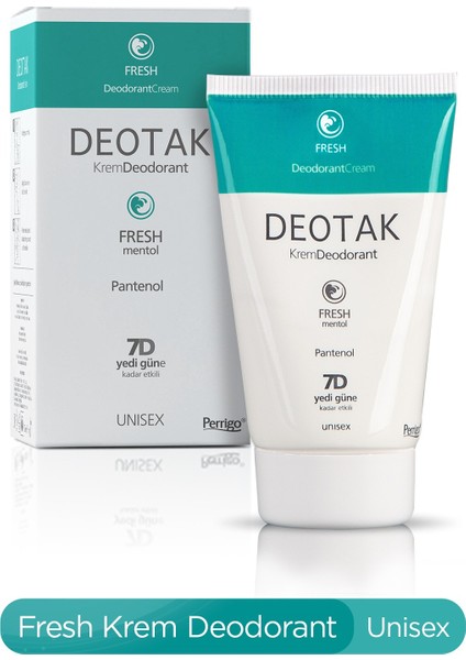 Krem Deodorant 35 ml Fresh Mentol x 2 adet