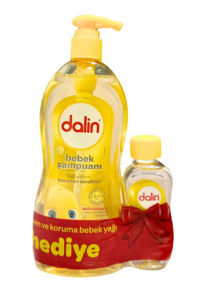 Bebek Şampuanı Klasik 700ML Pompalı + Bebek Yağı 100ML (Nem Koruma) (4 Lü Set)