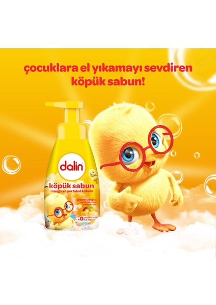 Köpük Sabun 200ML Mango ve Portakal Kokulu Çoçuklarınız Için (9 Lu Set) modelleri