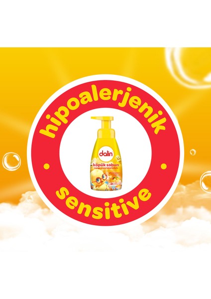 Köpük Sabun 200ML Mango ve Portakal Kokulu Çoçuklarınız Için (9 Lu Set) fırsatları