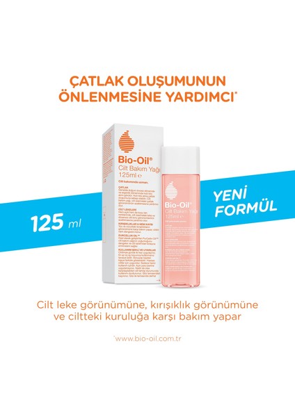 Çatlak Oluşumunu Önleyici Cilt Bakım Yağı 125ML (Yeni Formül) (2 Li Set) modelleri