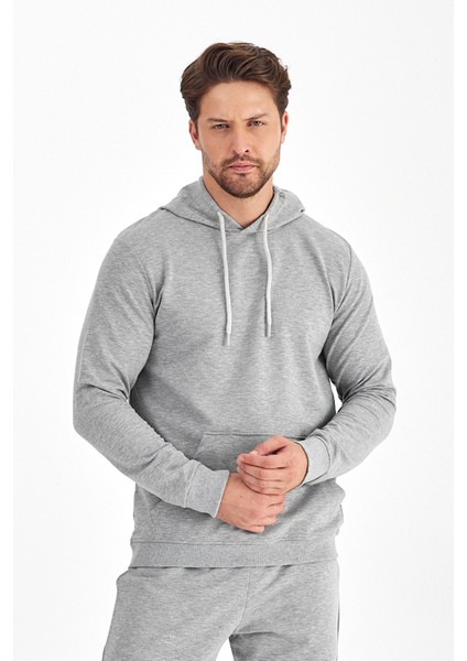 Erkek Kapüşonlu Mevsimlik Sweatshirt fırsatları