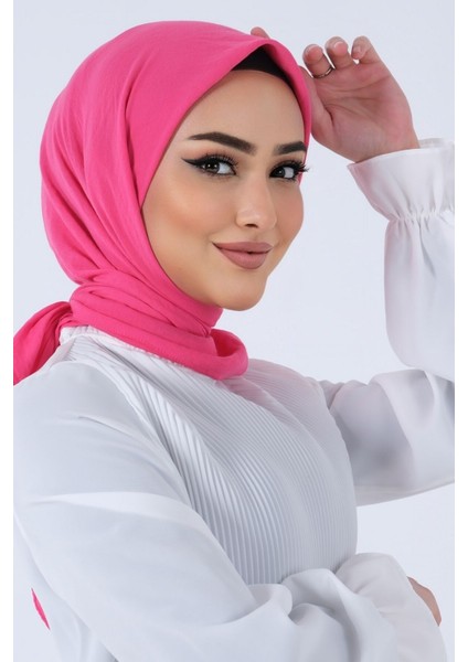 Açık Fuşya Harem Scarf Incila Şal modelleri