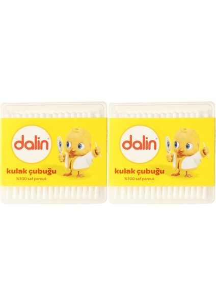 Kulak Çubuğu 100 Adet (2 Li Set)