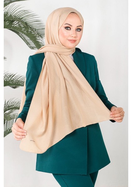 Koyu Bej Harem Scarf Incila Şal