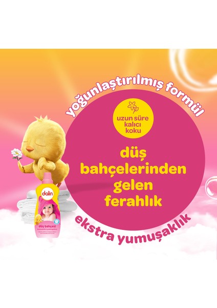 Çamaşır Yumuşatıcı Konsantre 1200 ml Düş Bahçesi 4'lü Set