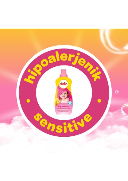 Çamaşır Yumuşatıcı Konsantre 1200 ml Düş Bahçesi 4'lü Set