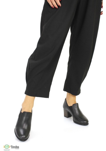 Kadın Deri Ortopedik Kışlık Kalın Topuklu Klasik Ayakkabı M25/KA3125 modelleri