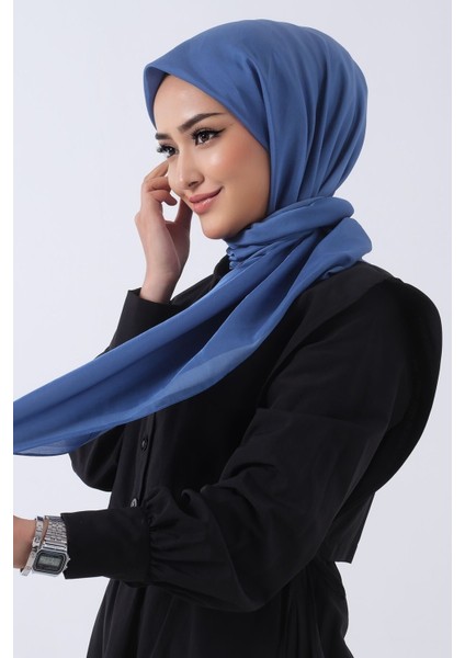 Indigo Harem Scarf Melek Pamuk Eşarp
