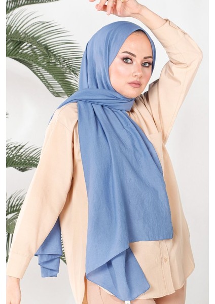 Mavi Harem Scarf Incila Şal