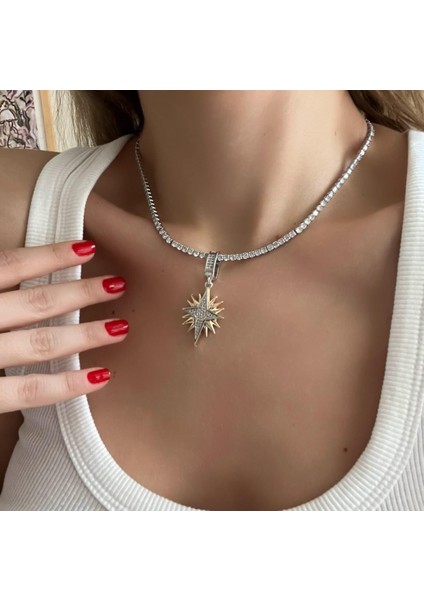 Özel Seri Su Yolu Kuzey Yıldızı Kolye fiyatları