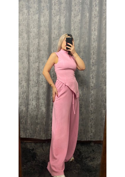 Pembe Örme Takım 2'li