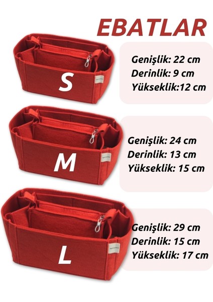 Kadın Çanta Içi Organizer (Freya)