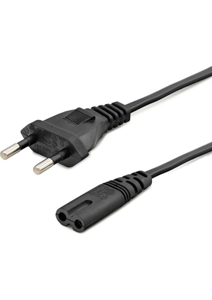 Tekno Trust 1.5 Metre 1.5 mt Kaliteli Kalın Teyp Teyip Fişi 220 Volt Ceryan Radyo Teyp Kablosu Teyip