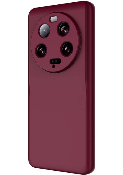 - Xiaomi Mi 13 Ultra - Kılıf İçi Kadife Koruyucu Mara Lansman Kapak - Kırmızı