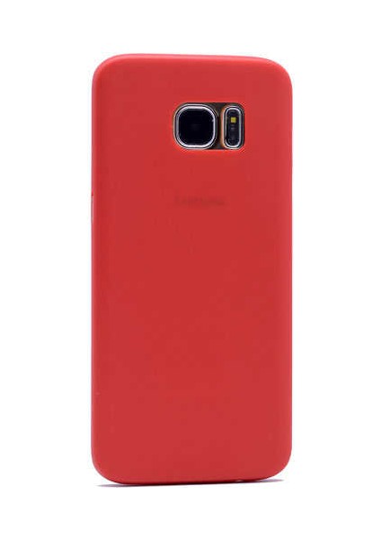 Samsung Galaxy S7 Edge Kılıf 1.kalite Mat Ultra Ince Pp Kapak - Pembe