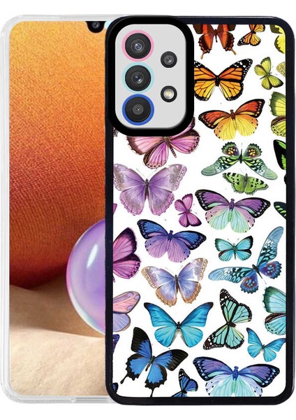 noktaks - Samsung Galaxy A32 4G - Kılıf Desenli Koruyucu M-fit Kapak - Hat No5 - T21609 fiyatları